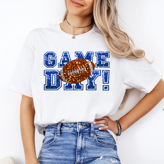 Game Day Faux Sequin