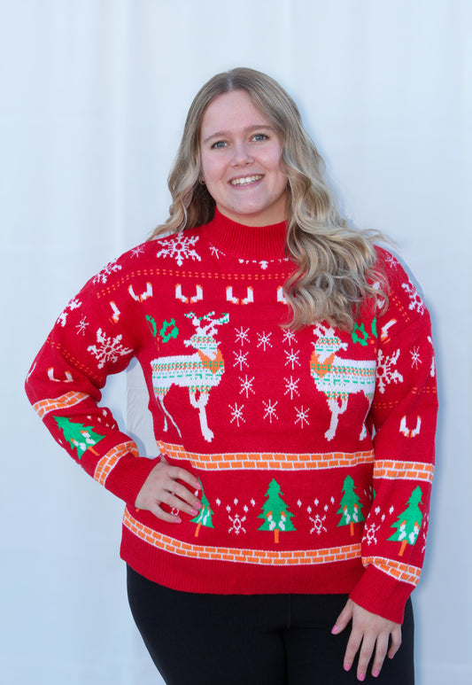 Reindeer Sweater