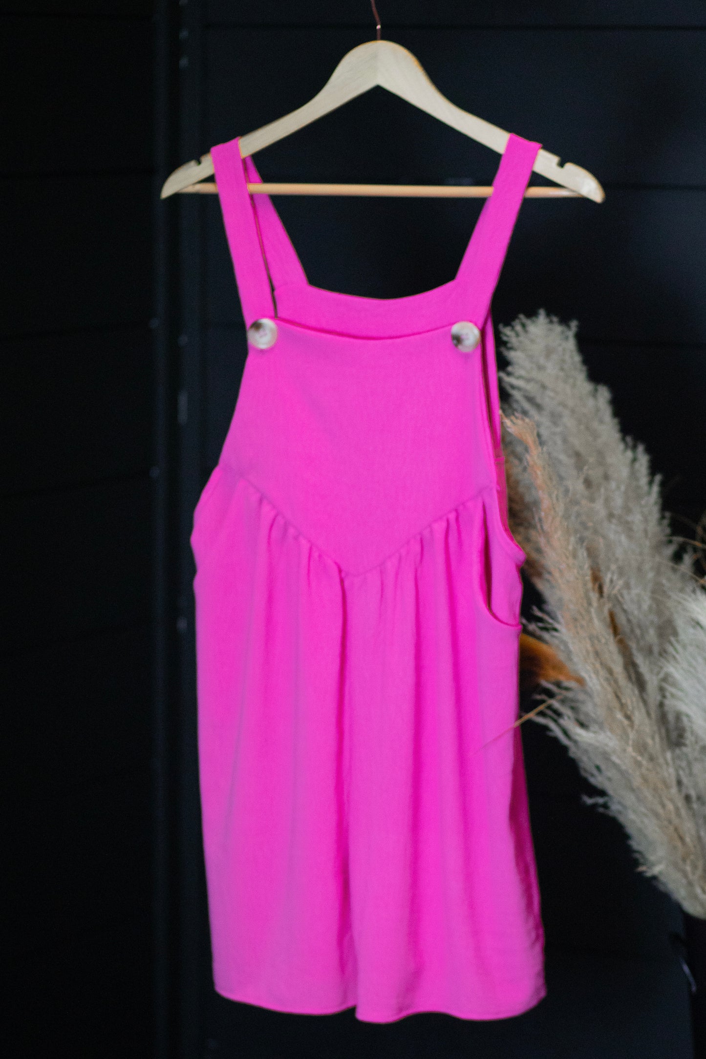 Hot Pink Romper