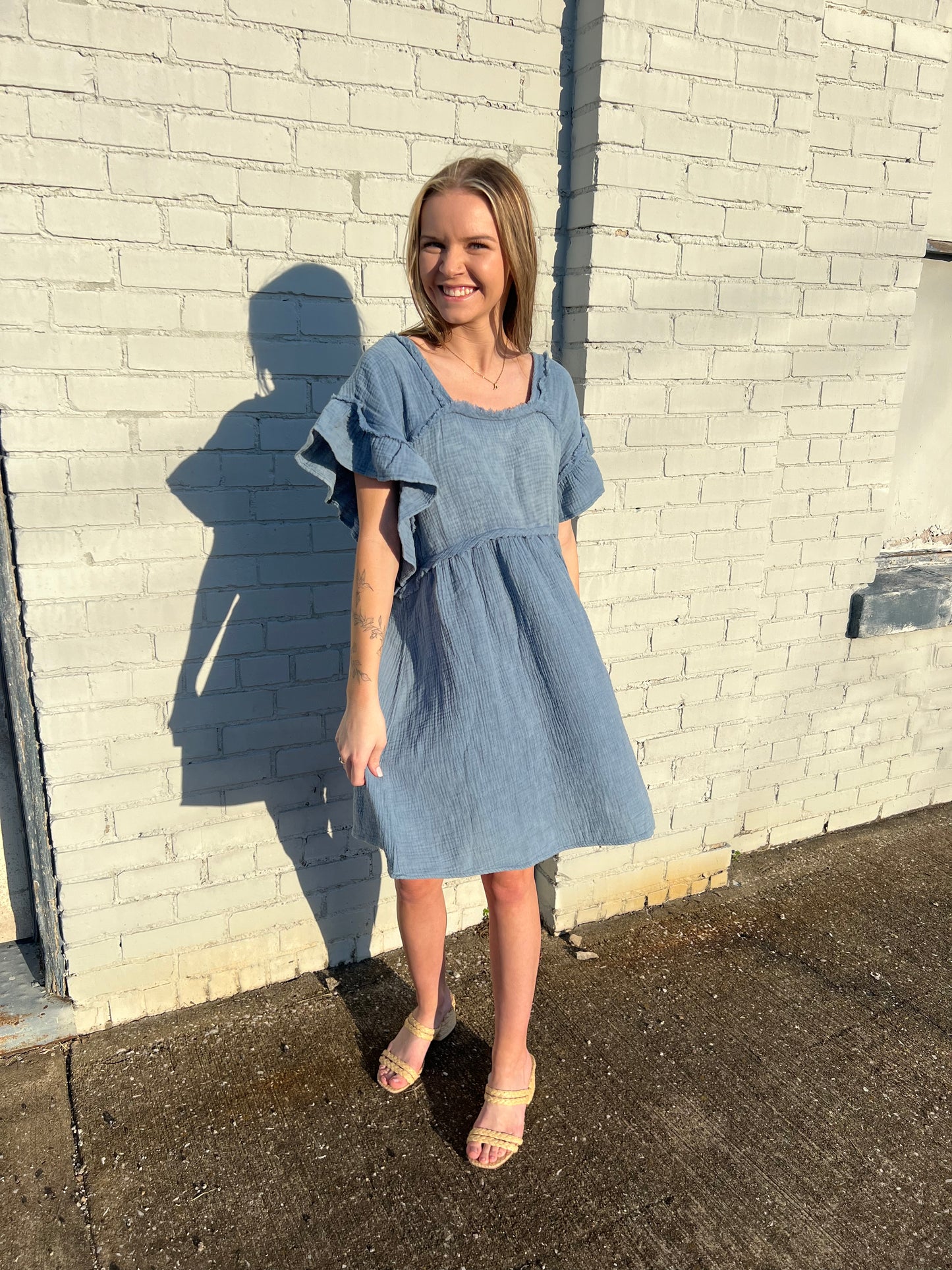 Vintage Denim Dress